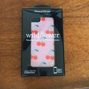I phone 6,7,8 wildflower case